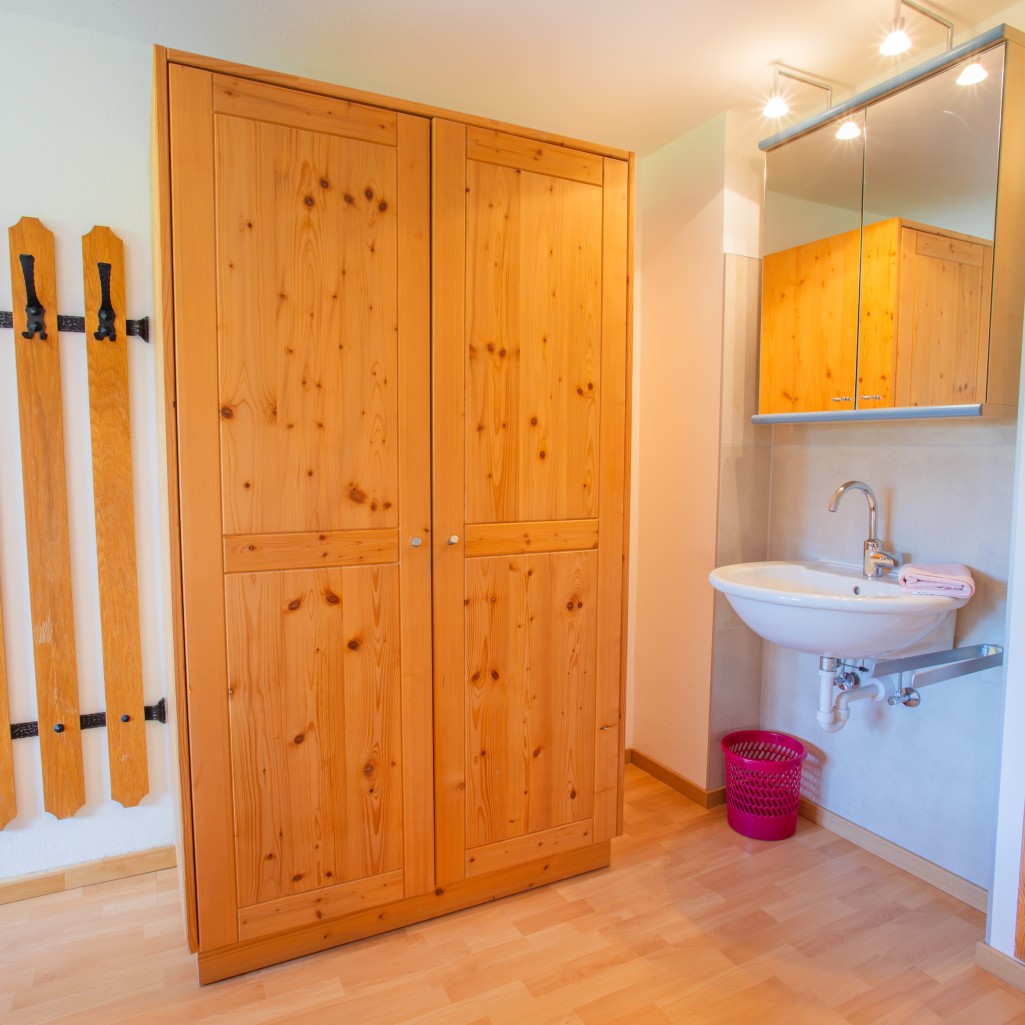 Waschbereich im Schlafzimmer