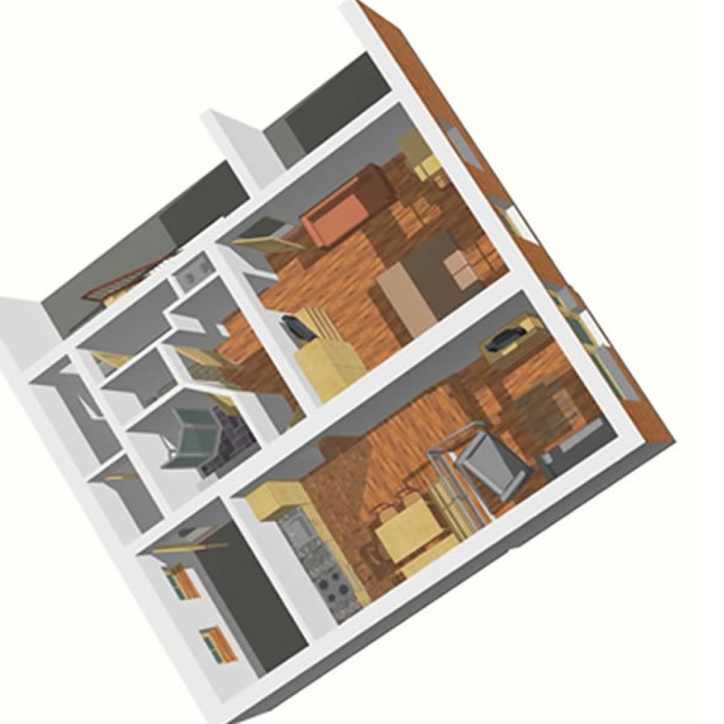 Grundriss Appartement Birke