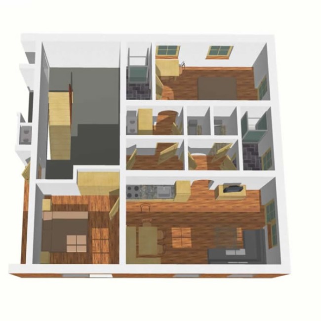 Grundriss Appartement Linde