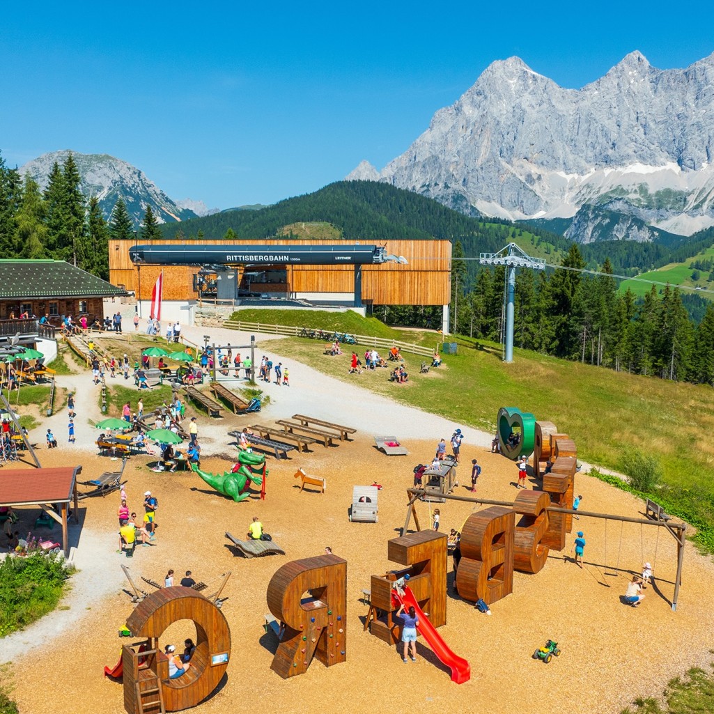 Höhenspielplatz © Erlebnis Rittisberg | HP Steiner